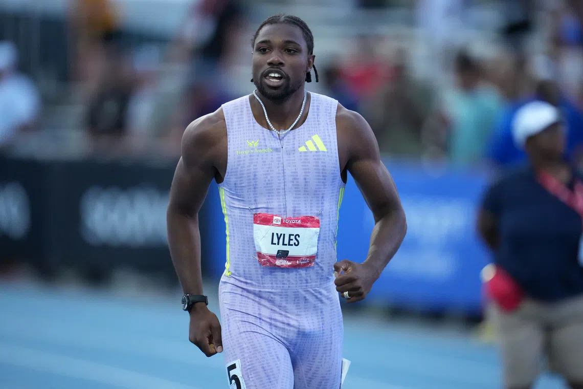 Lyles targets American records and Olympic glory in LA 2028