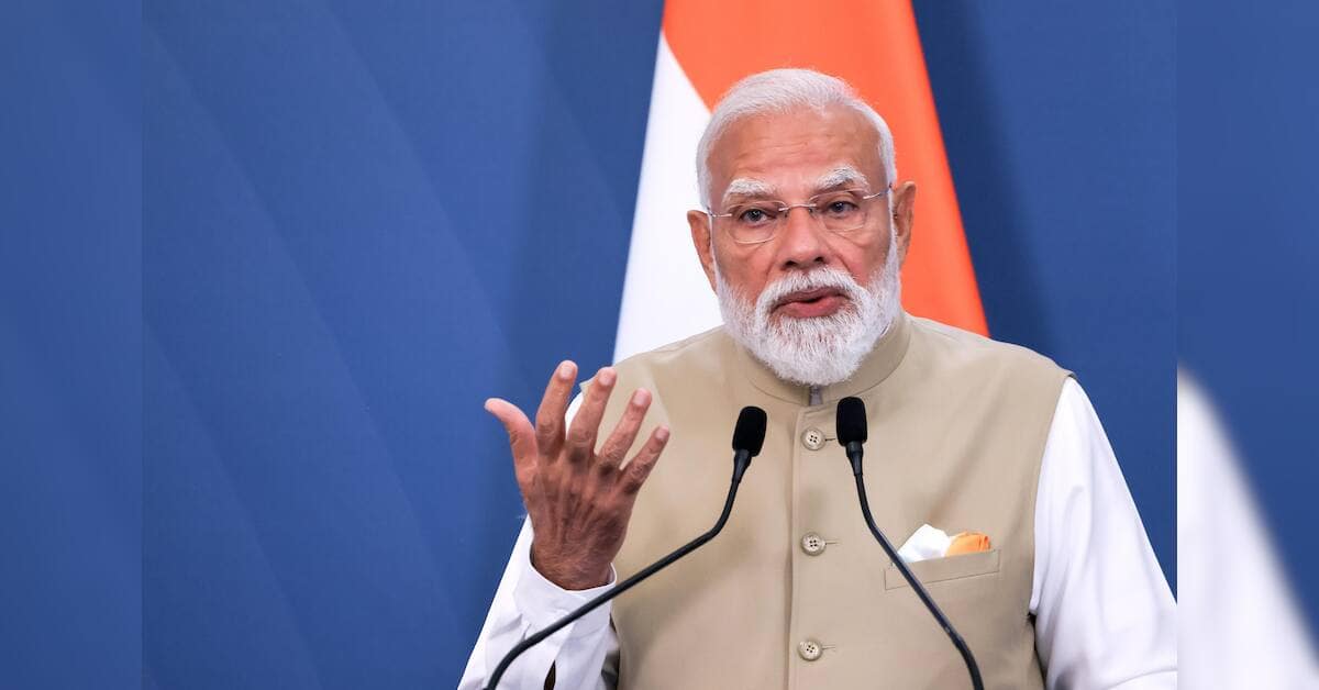 Developed nations emit six times more carbon per capita than India: Modi