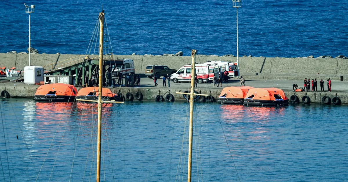 Search continues for missing after ferry capsizes off Northern Cyprus