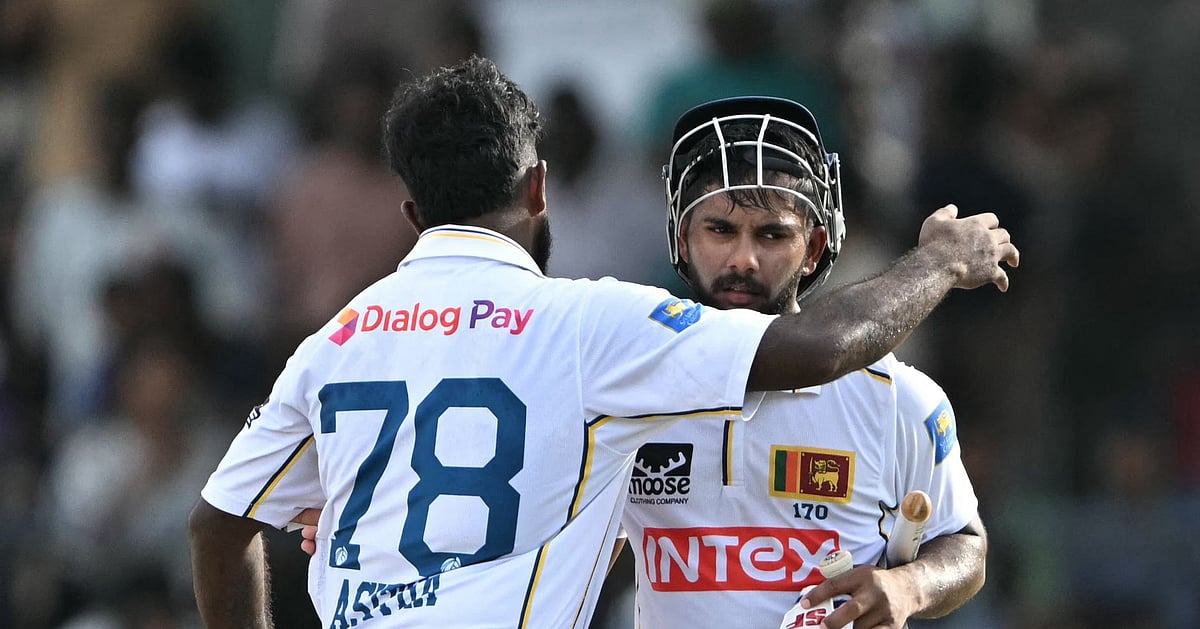 Sri Lanka averts defeat with drawn Test against India