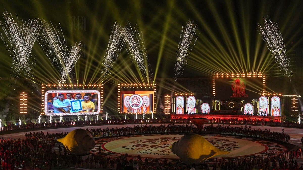 Eden Gardens pyrotechnics spark debate ahead of Kolkata Durga Puja season