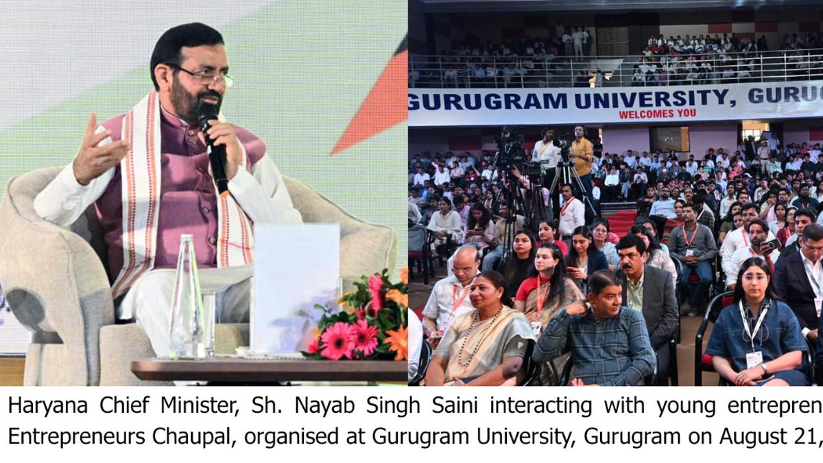 Haryana CM meets young entrepreneurs, discusses startup ecosystem