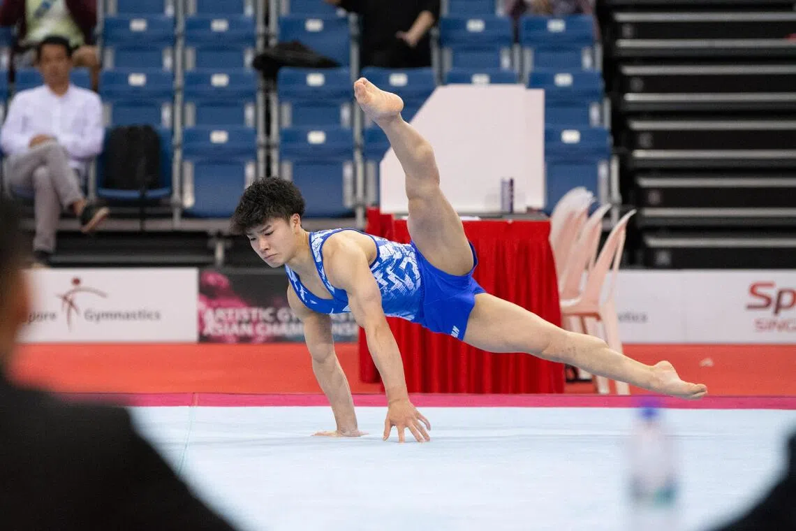 Olympic gold medallist Oka poised to anchor Japan's Asian Games gymnastics bid
