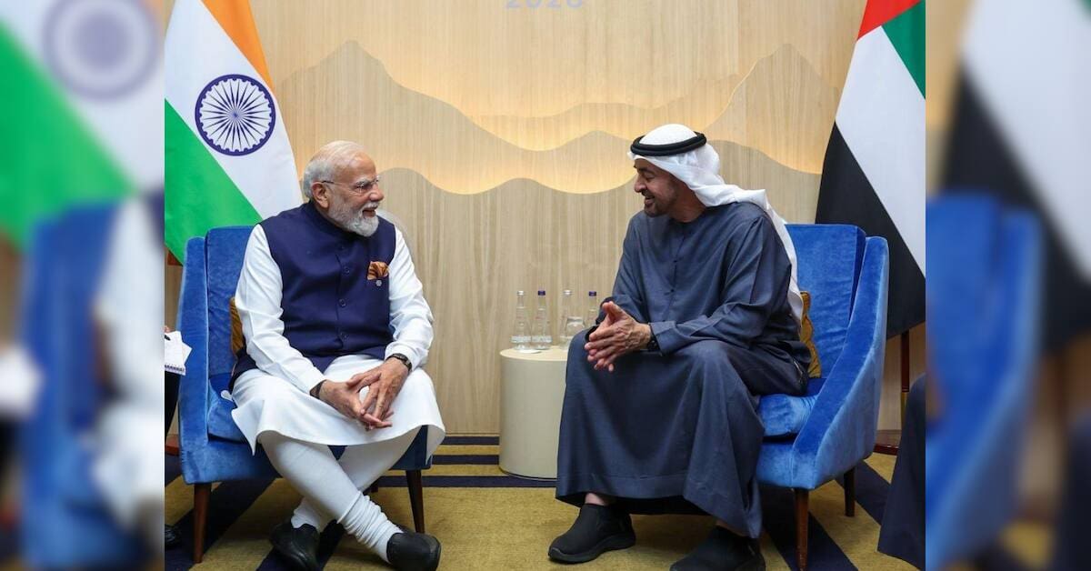 पीएम मोदी और यूएई राष्ट्रपति ने पश्चिम एशिया पर की बातचीत