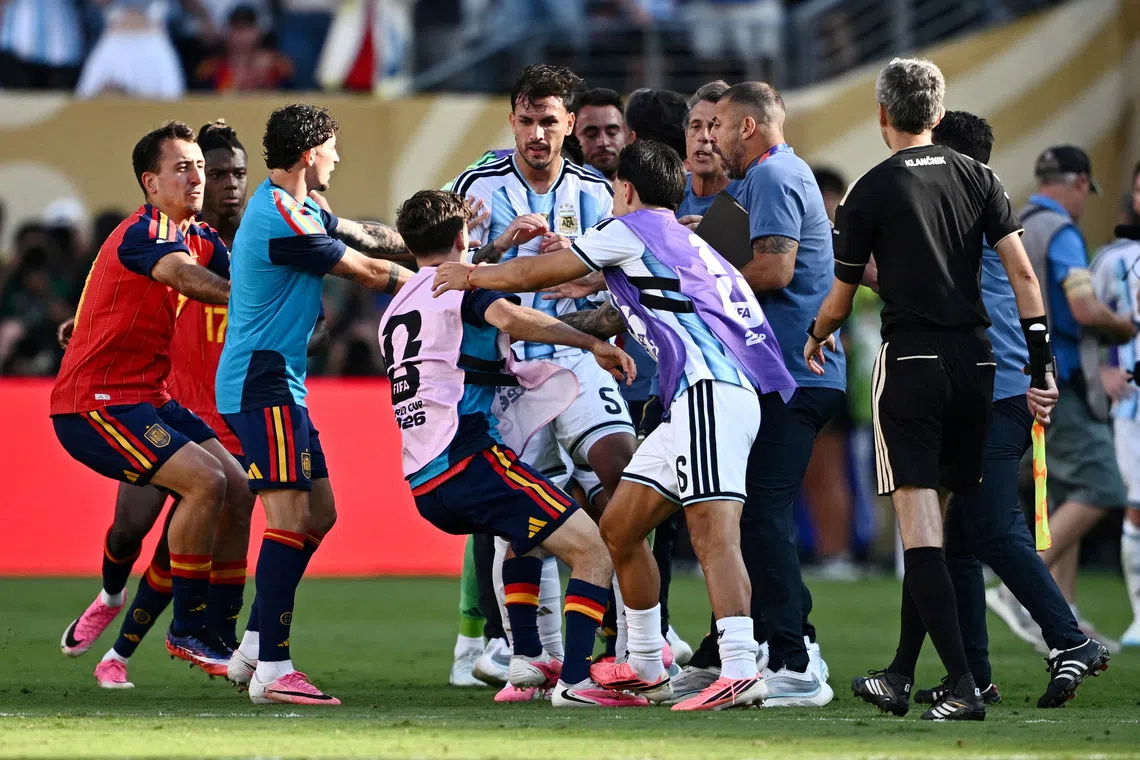 Paredes handed 10-game ban for World Cup final altercation