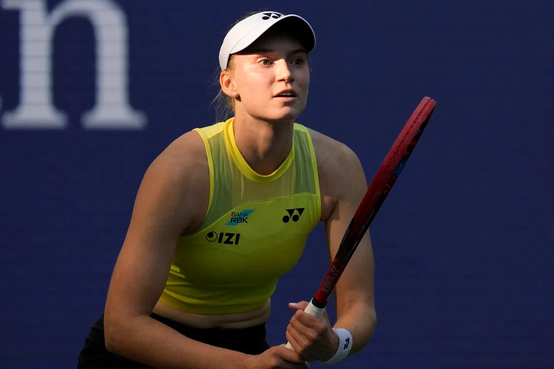 Rybakina pursues top ranking as US Open quarter-finals resume