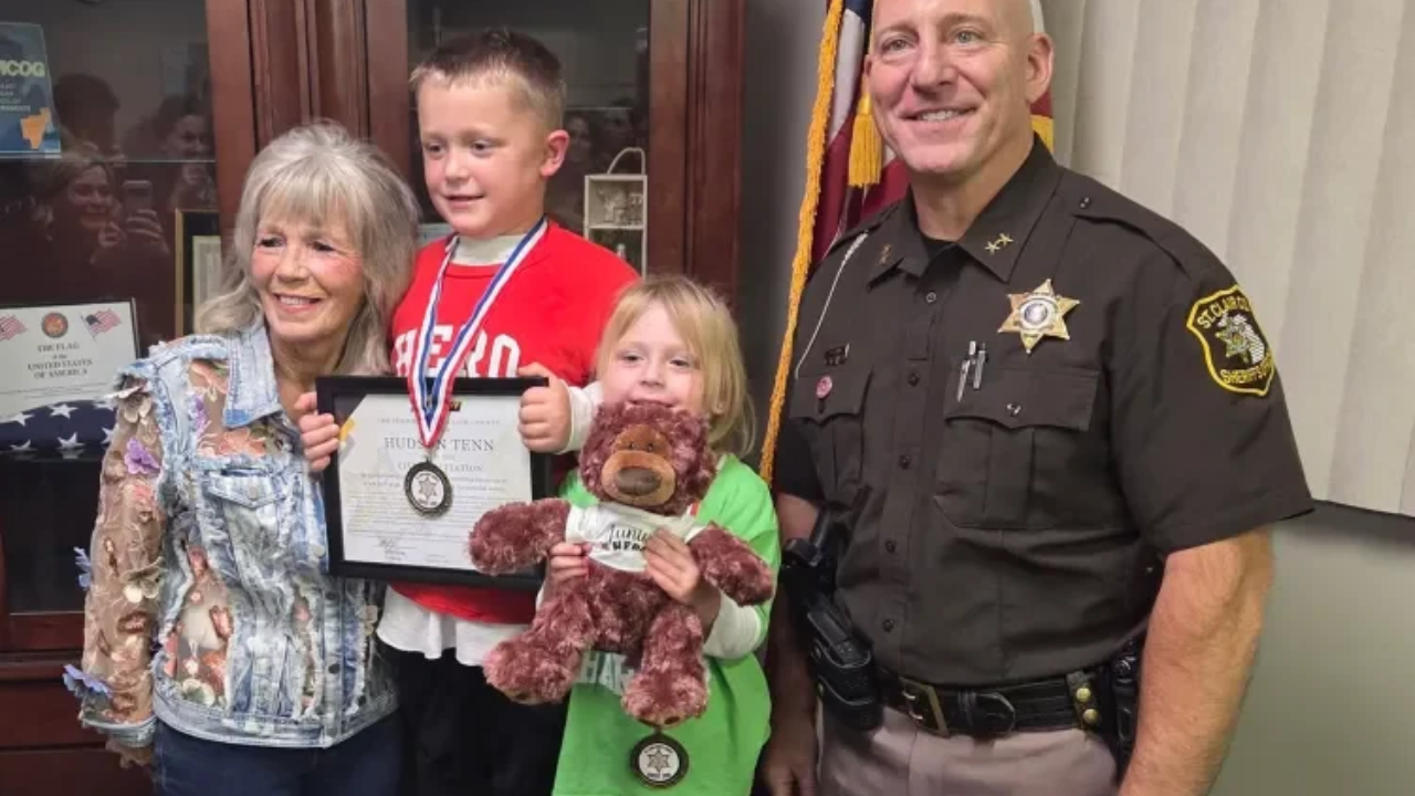 Young boy hailed for quick thinking during family medical crisis