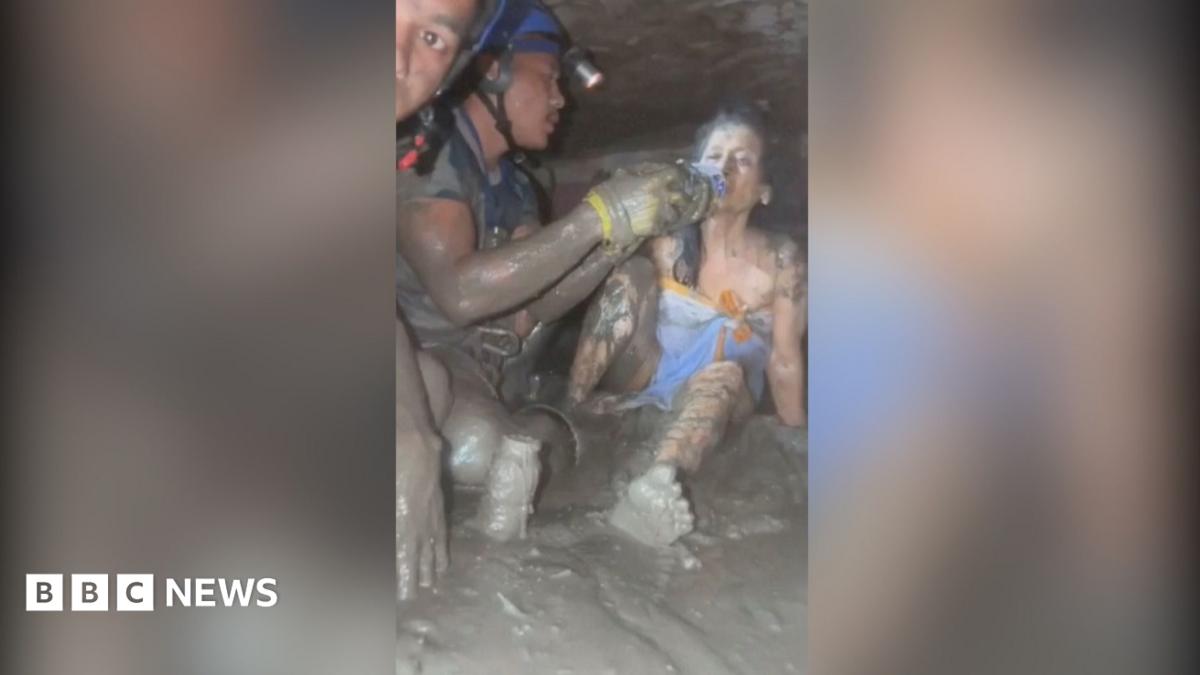 Nepali woman rescued alive after 10 days trapped in mud-buried home