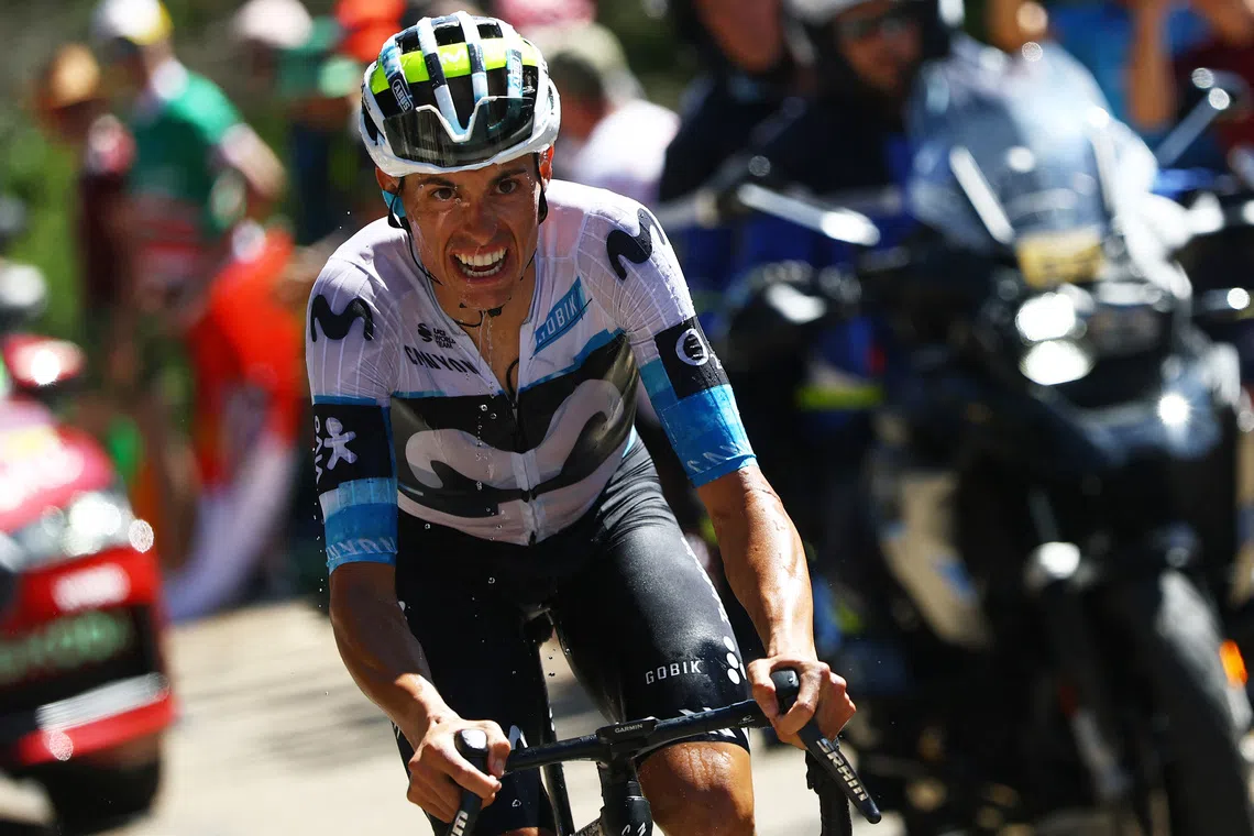 Mas strengthens Vuelta grip with stage 12 victory for Omrzel