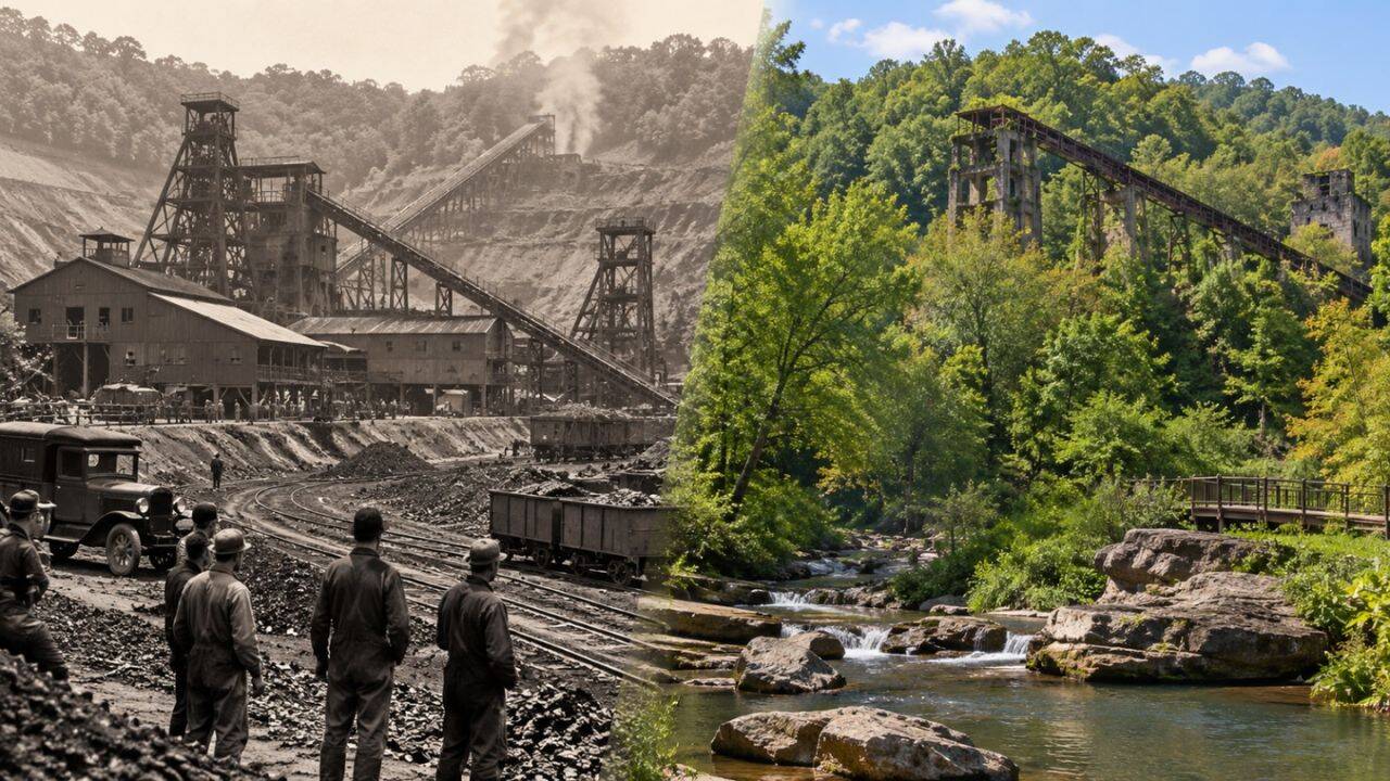 Ford's abandoned coal venture transformed into recreational space