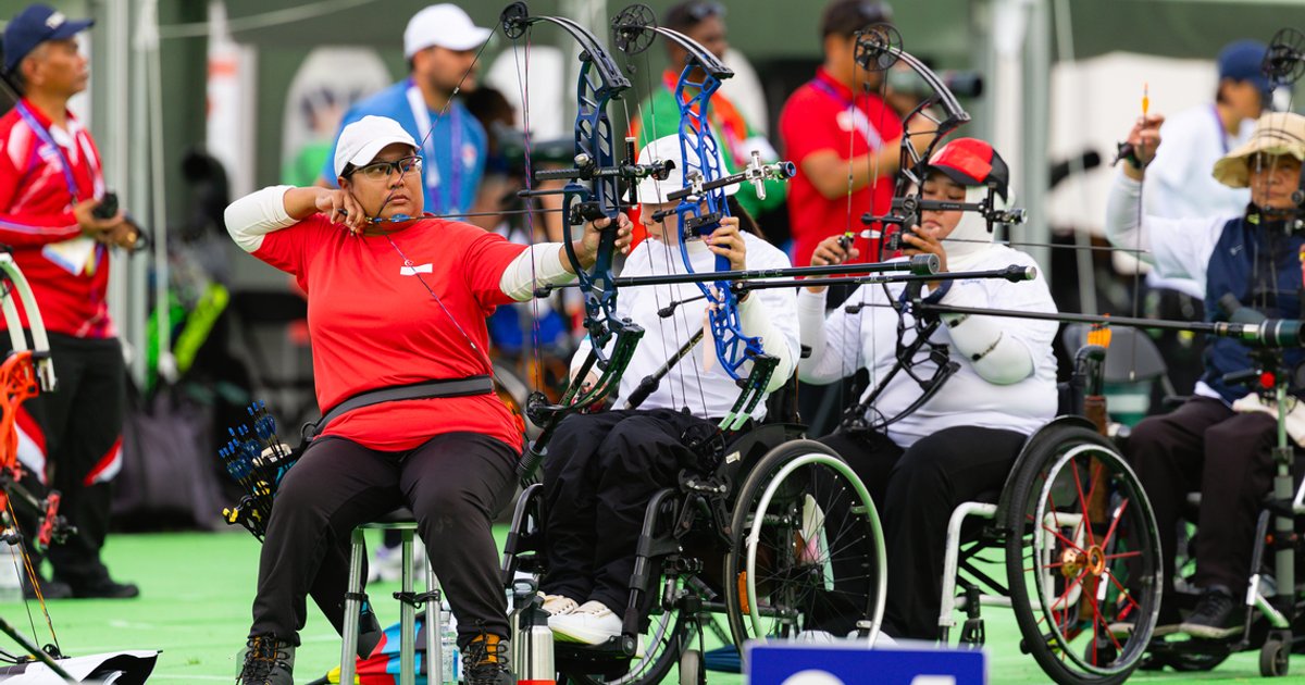 Syahidah claims silver medal at Asian Para Games archery
