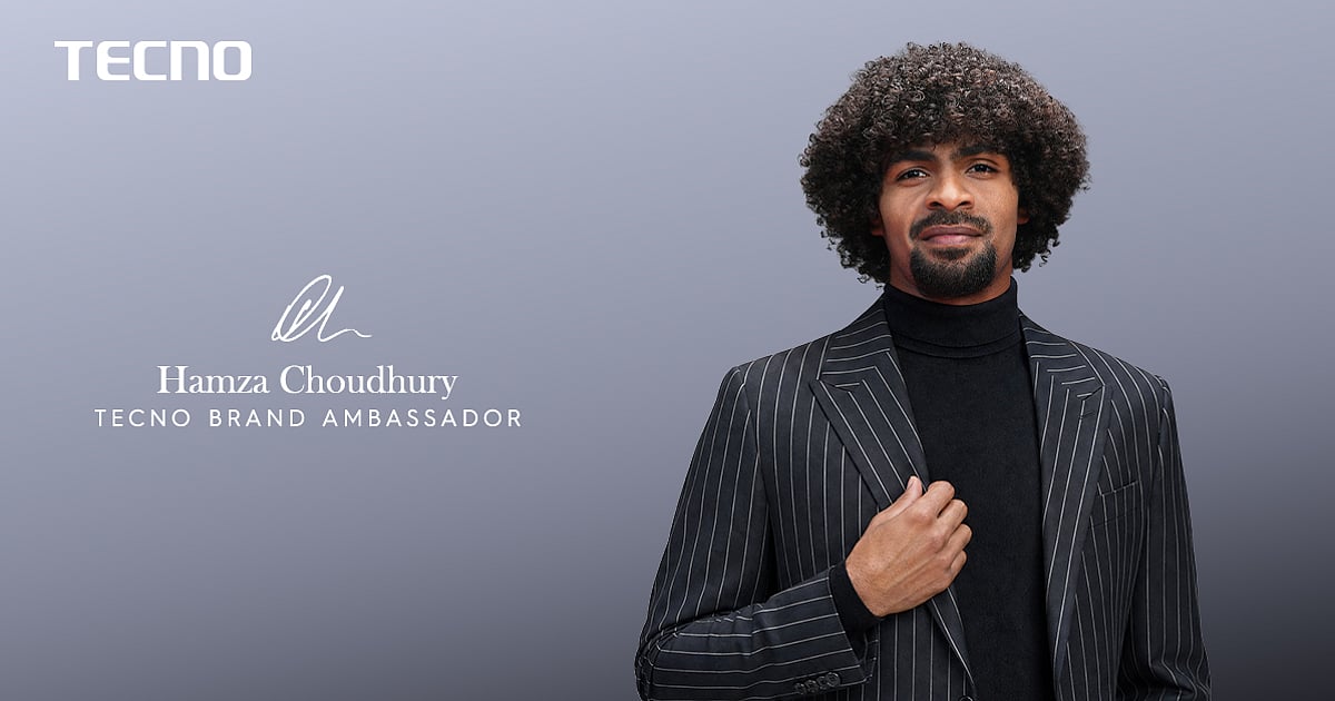 TECNO Appoints Cricketer Hamza Choudhury as Brand Ambassador