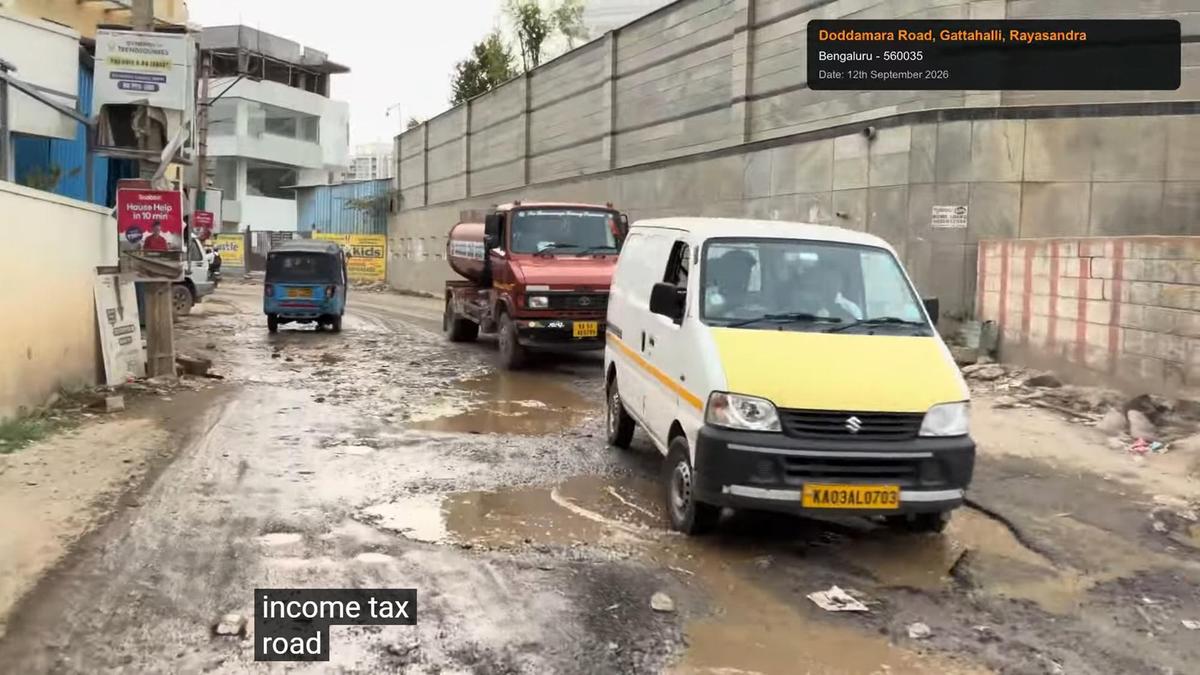 Bengaluru's crumbling roads spark creative protest over civic neglect
