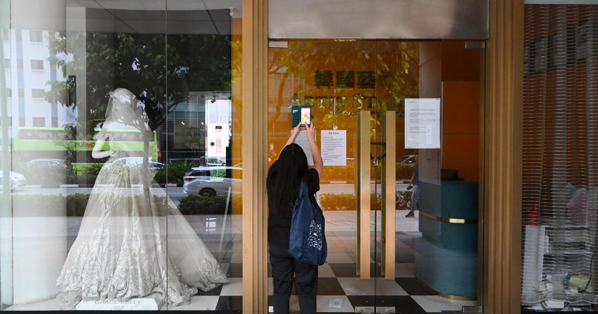 Singapore court orders winding-up of bridal services firm Korea Artiz Studio
