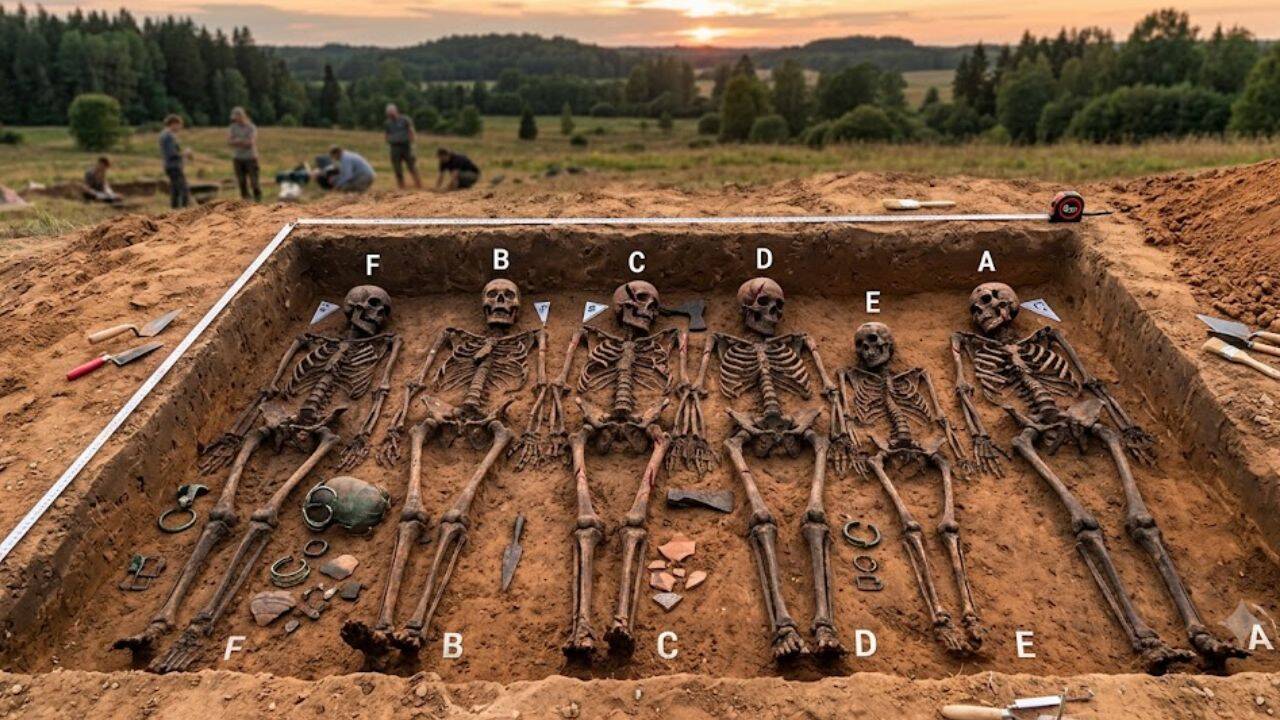 Ancient Viking Age grave in Latvia reveals violence, family bonds