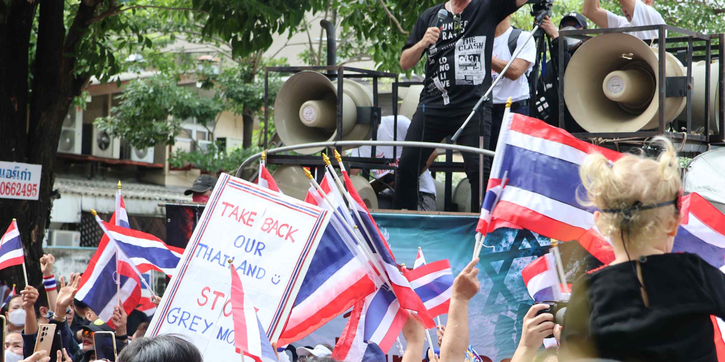 Thai activists target foreign firms as economic growth falters