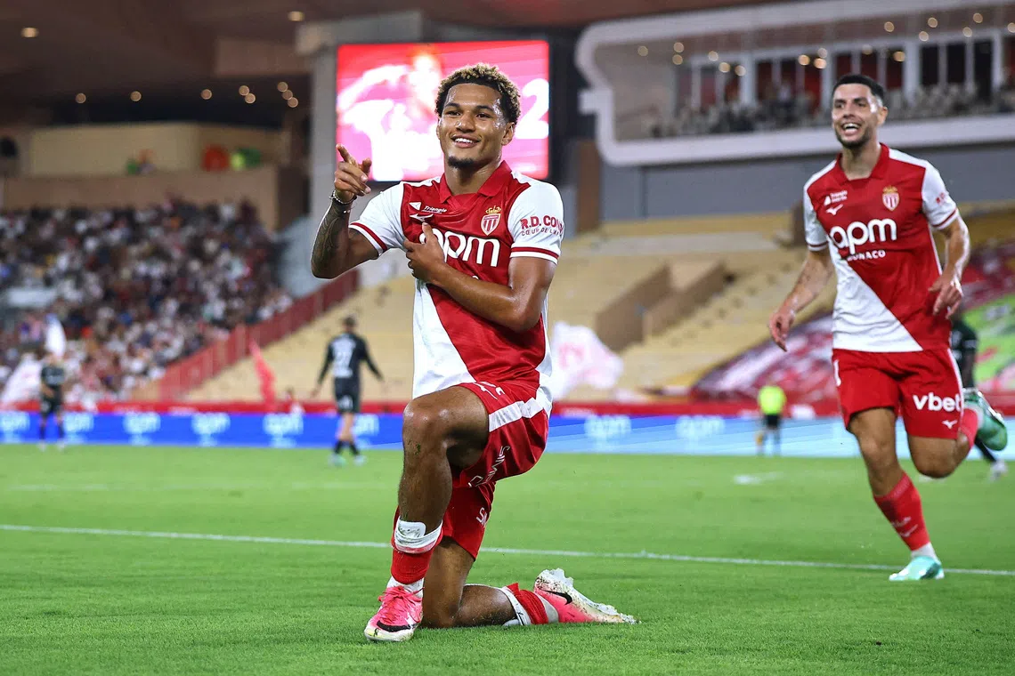 Monaco climbs Ligue 1 summit with victory over struggling Lens