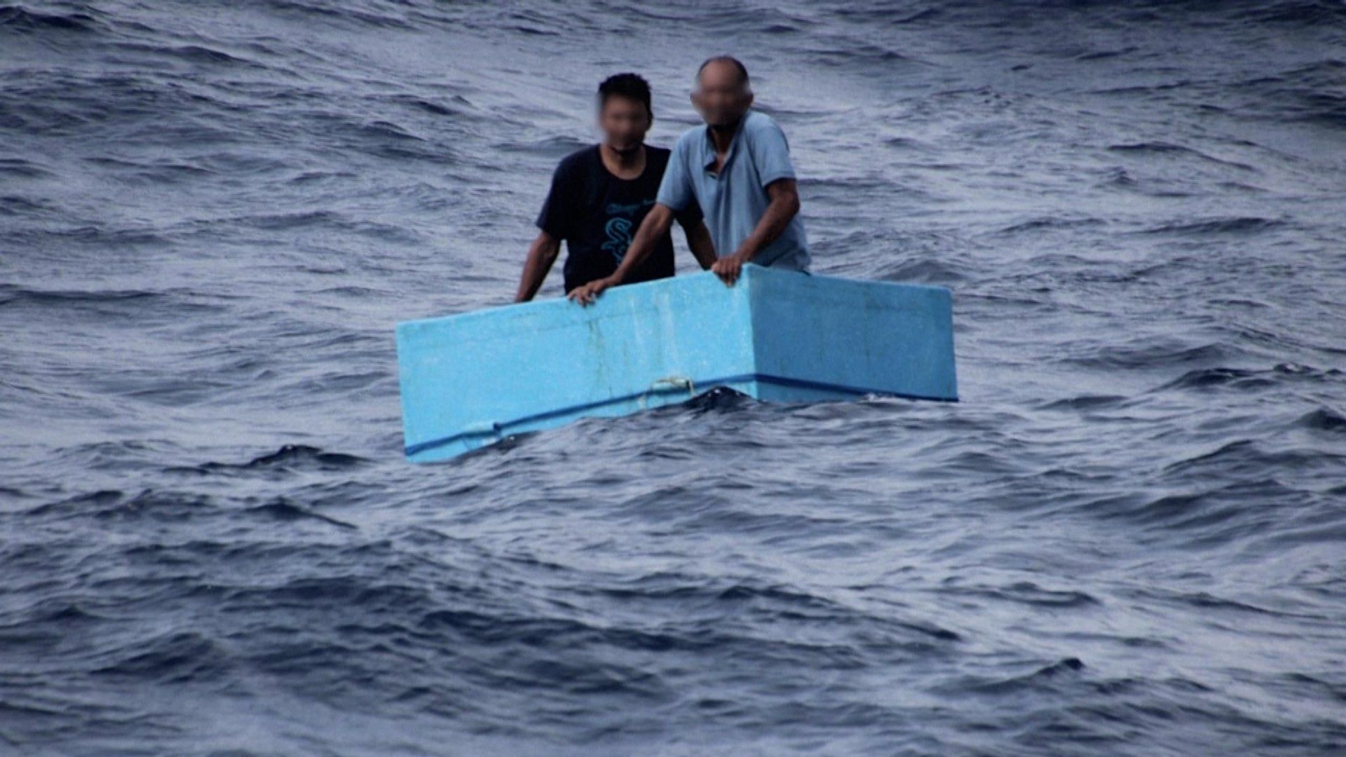 Pacific fishermen rescued after five-day ordeal clinging to cooler