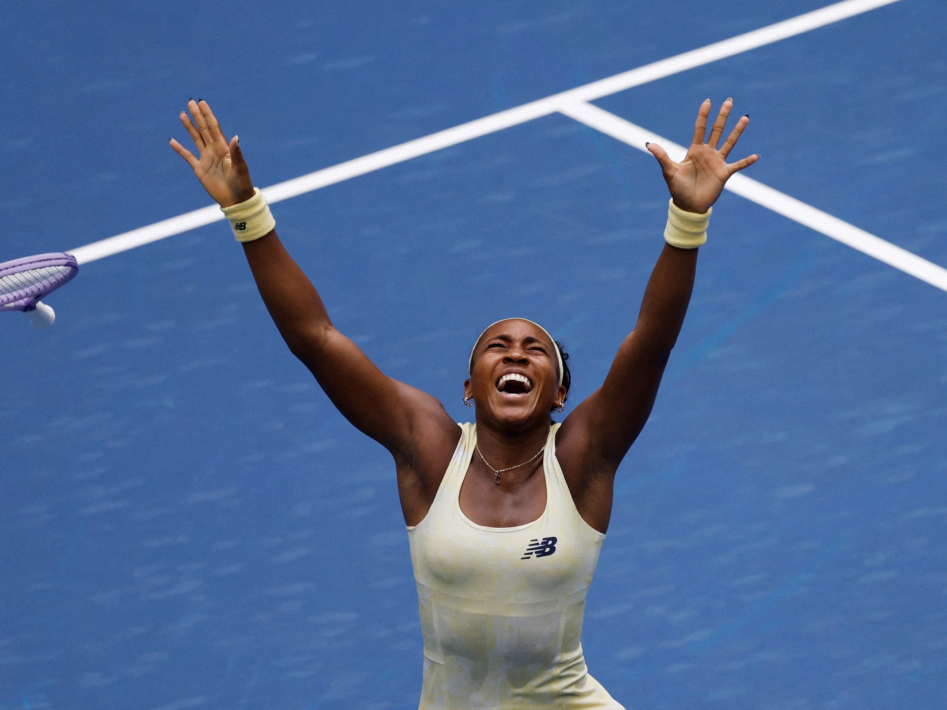 Gauff stuns Andreeva in dramatic US Open quarterfinal to reach semifinals