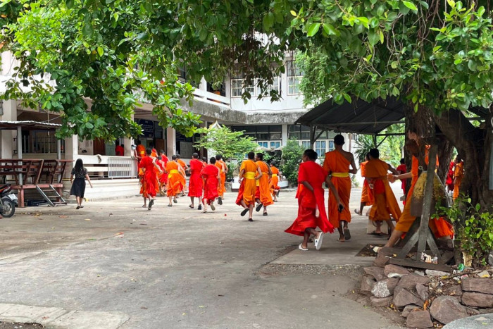 Unannounced Police Drill Triggers Mass Evacuation at Nakhon Ratchasima Temple