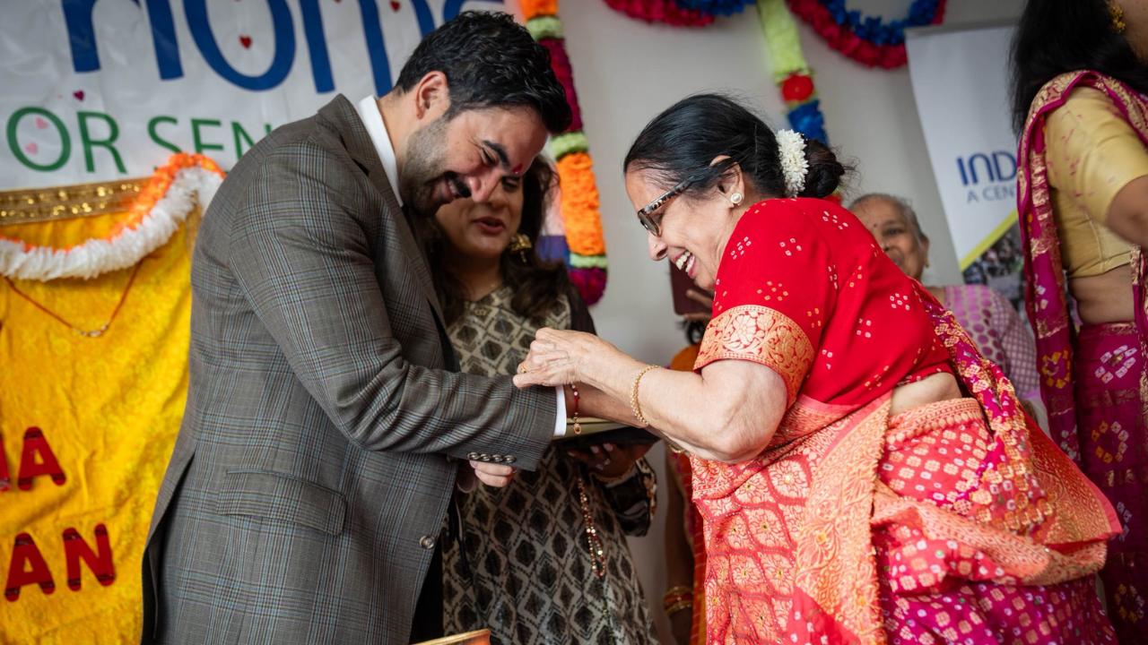 NYC Official Marks Rakshabandhan with South Asian Seniors in Celebration of Community