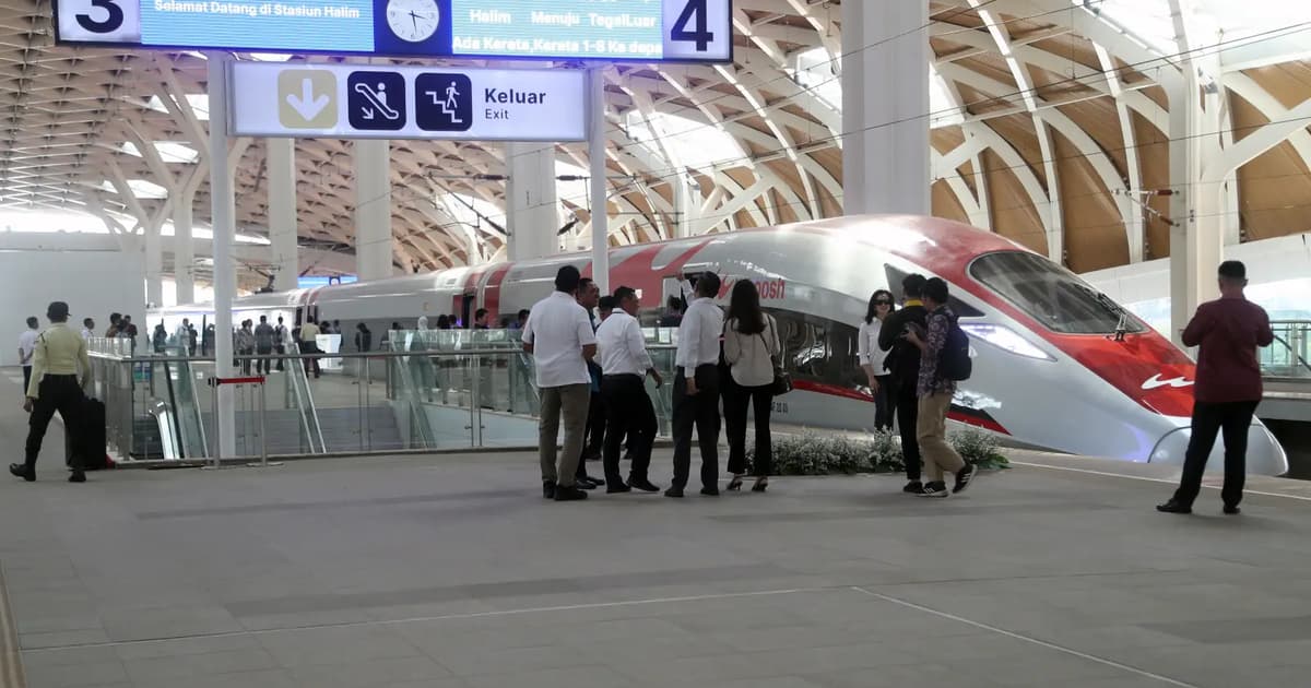 Jakarta-Bandung high-speed rail surpasses 18 million passengers in three years