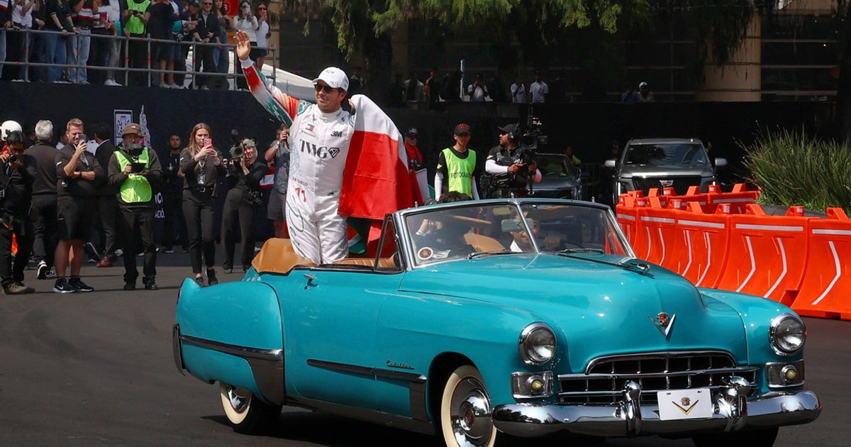 Perez celebrates 300th Grand Prix milestone with Mexico City showcase