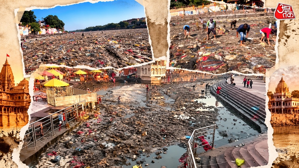 Haridwar's Har Ki Pauri left barren as Ganges canal closure exposes waste