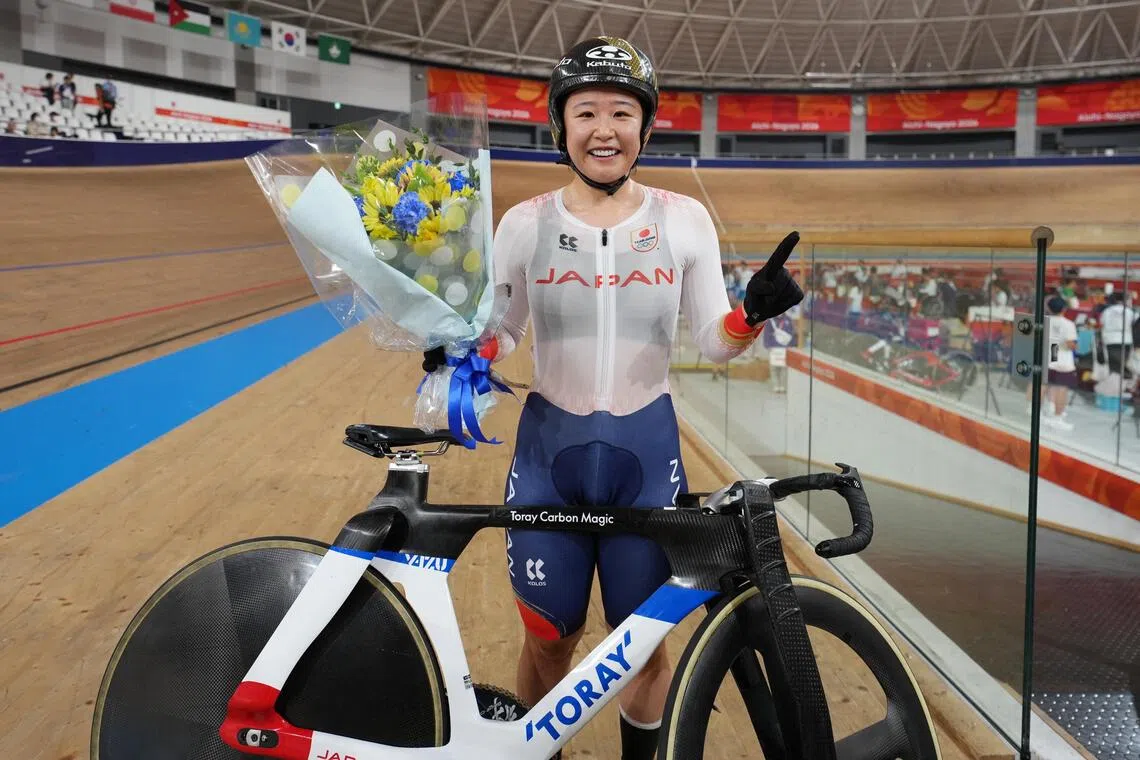 Japanese cyclist honours late brother with Olympic gold medal