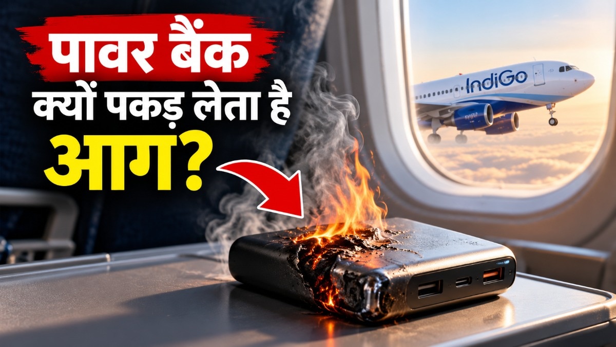 पावर बैंक में लिथियम बैटरी से आग का खतरा, विमान में घटना के बाद सतर्कता जरूरी