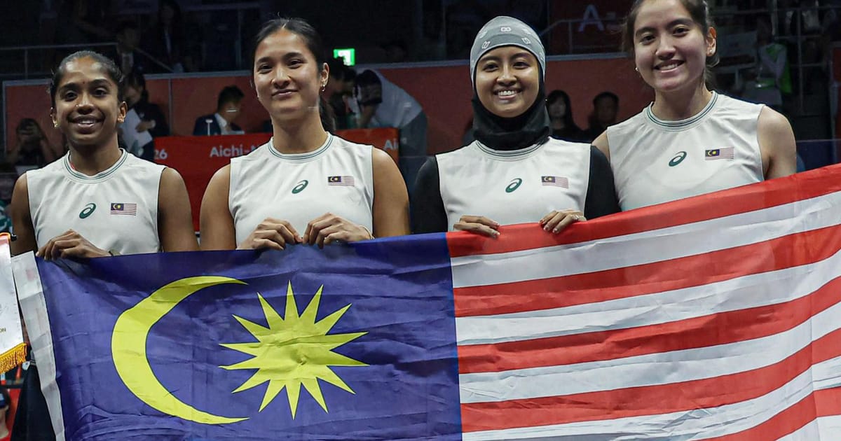 Malaysian women's squash team exceeds expectations with three Asian Games golds