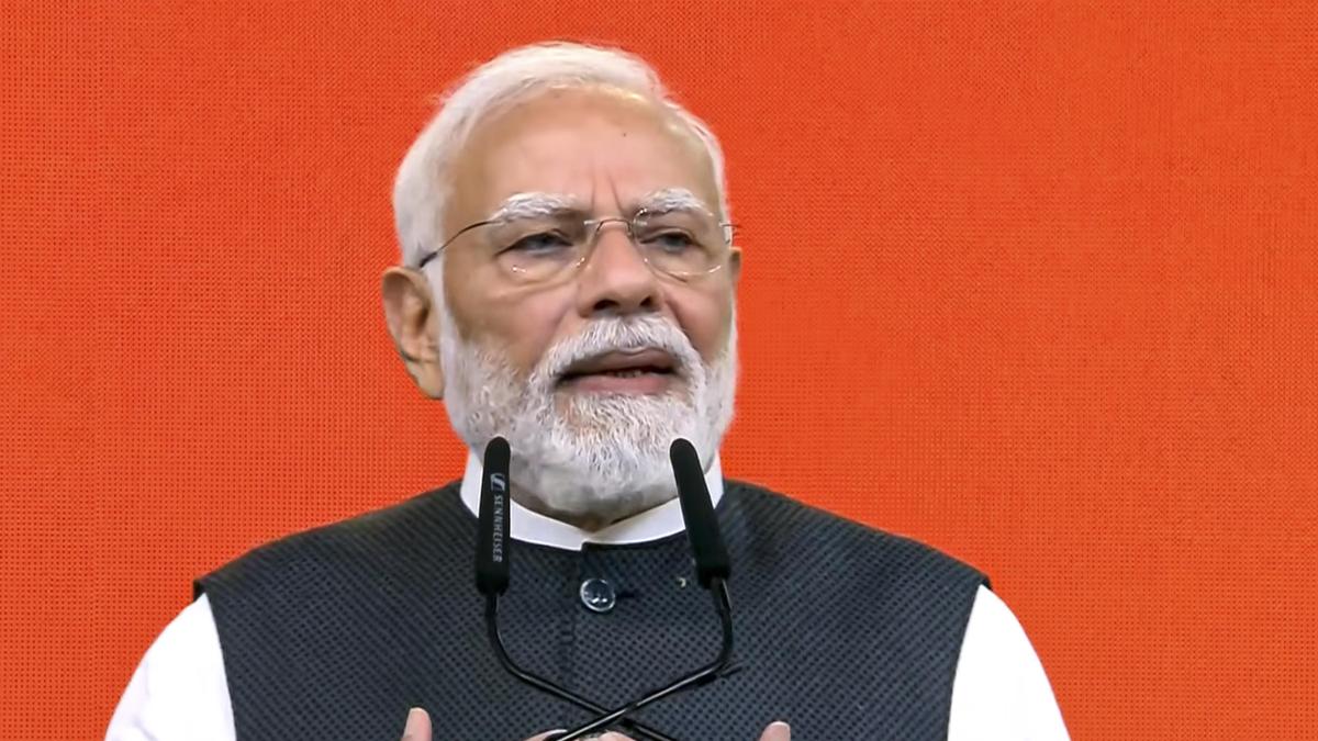 Modi unveils 'We Will Do It' campaign for India's 2047 development vision
