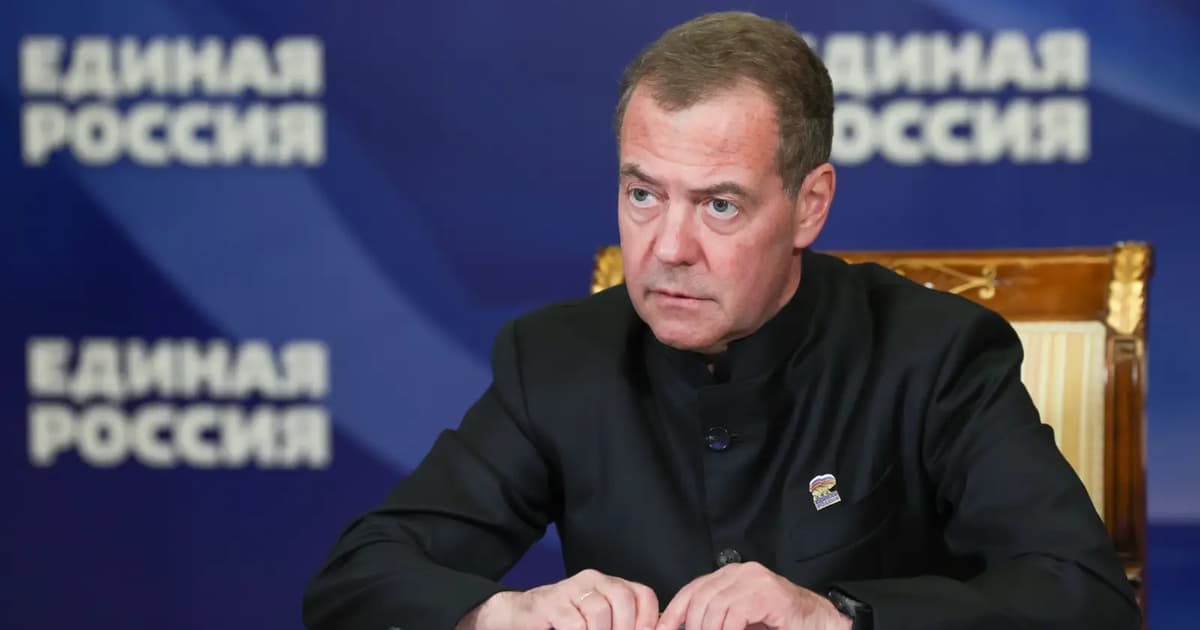 Russia should boost military deterrence against US sanctions: Medvedev