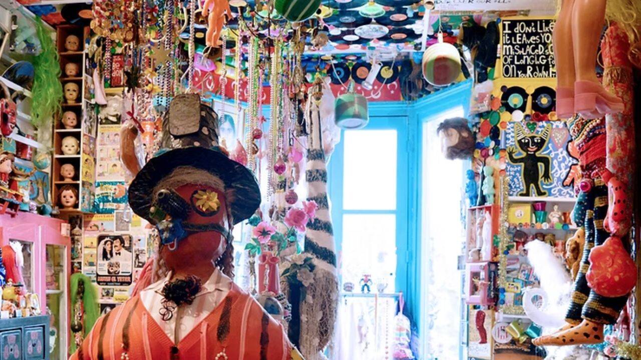 London artist transforms home into eclectic museum of dolls and salvage