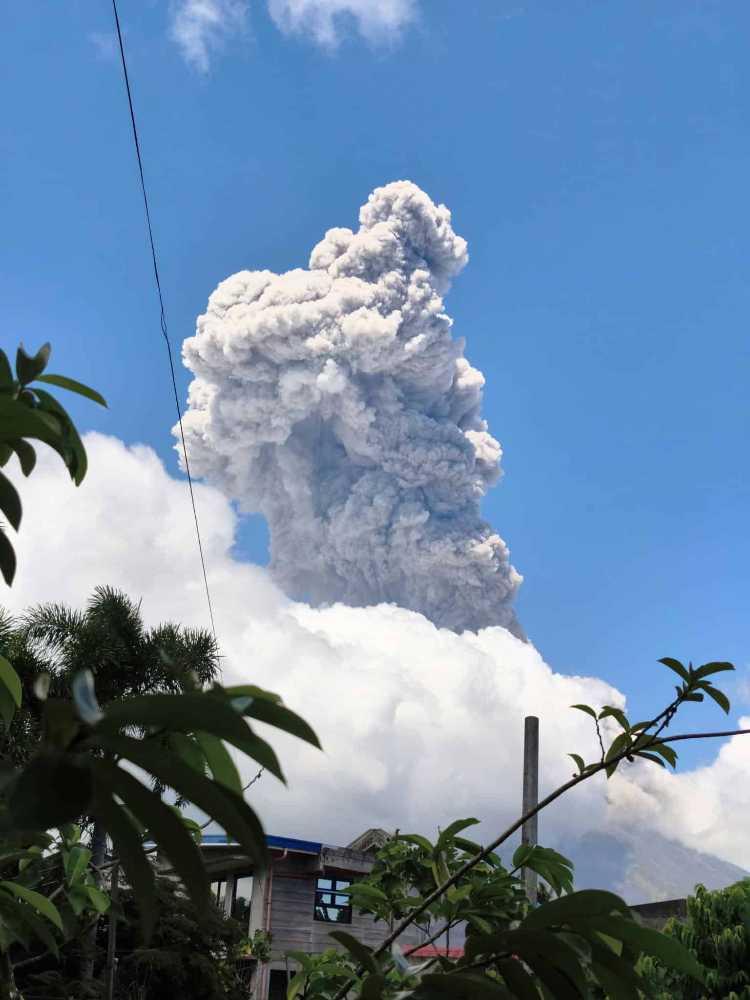 Albay suspends all classes after Mayon Volcano's explosive eruption