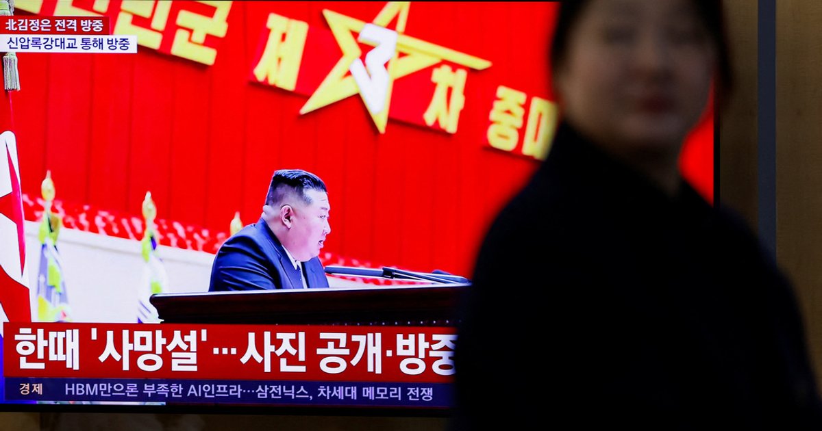 Kim Jong Un returns from China after war memorial visit