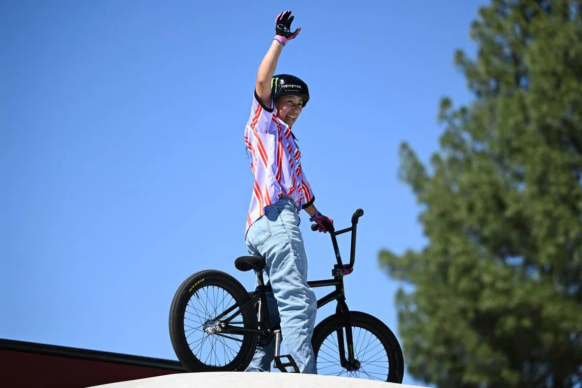 Japanese BMX racer Ozawa sets sights on Olympic gold