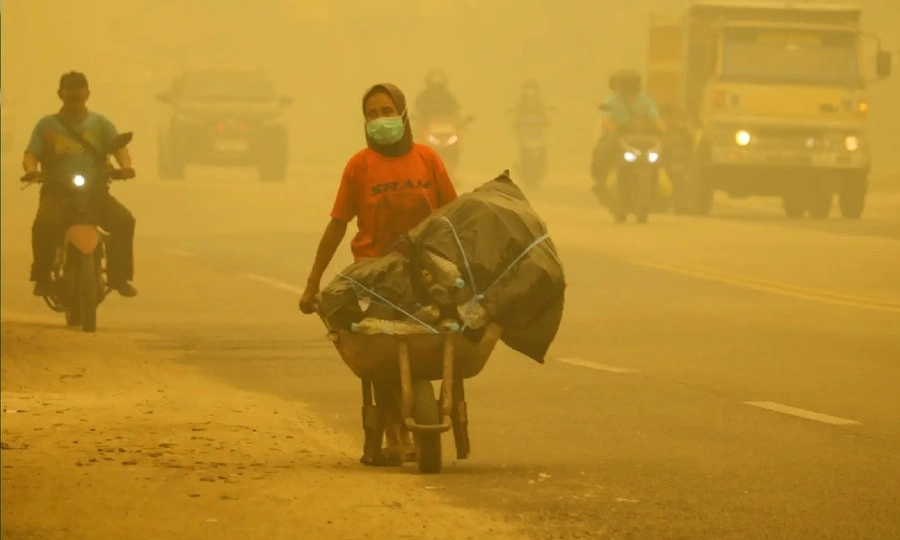 Khói cháy rừng Indonesia làm chết hơn 3.500 người trong tháng 9