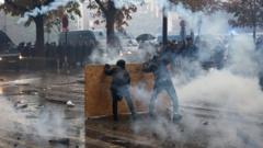 France sees fresh unrest as hundreds of thousands join new protest wave