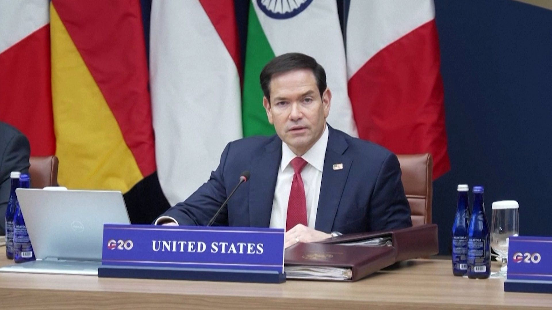 Rubio Calls for G20 Unity Amid Lavrov's Attendance at Talks