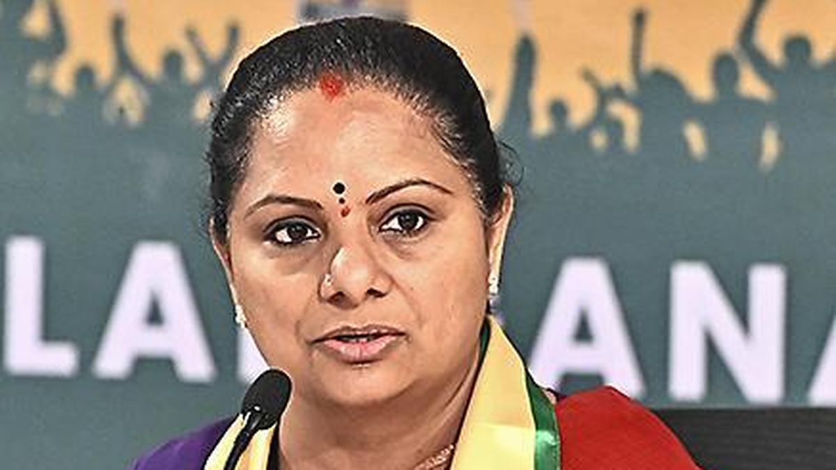 Congress govt neglecting farmers, says Kavitha amid crop damage crisis