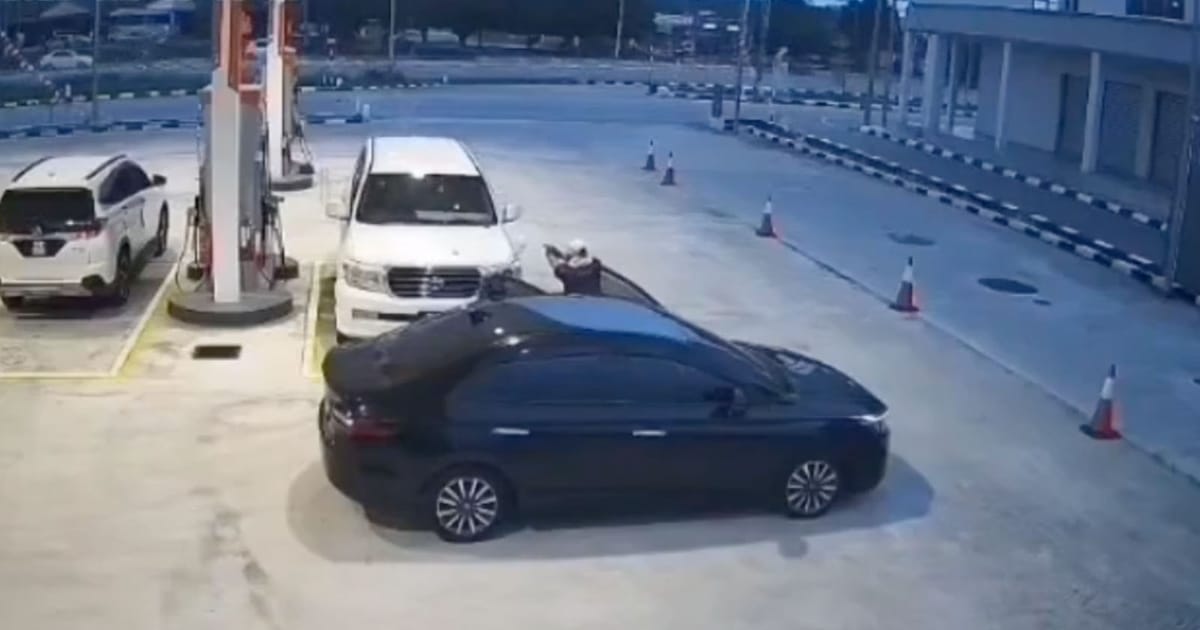 Lelaki cedera dalam insiden penembakan di stesen minyak