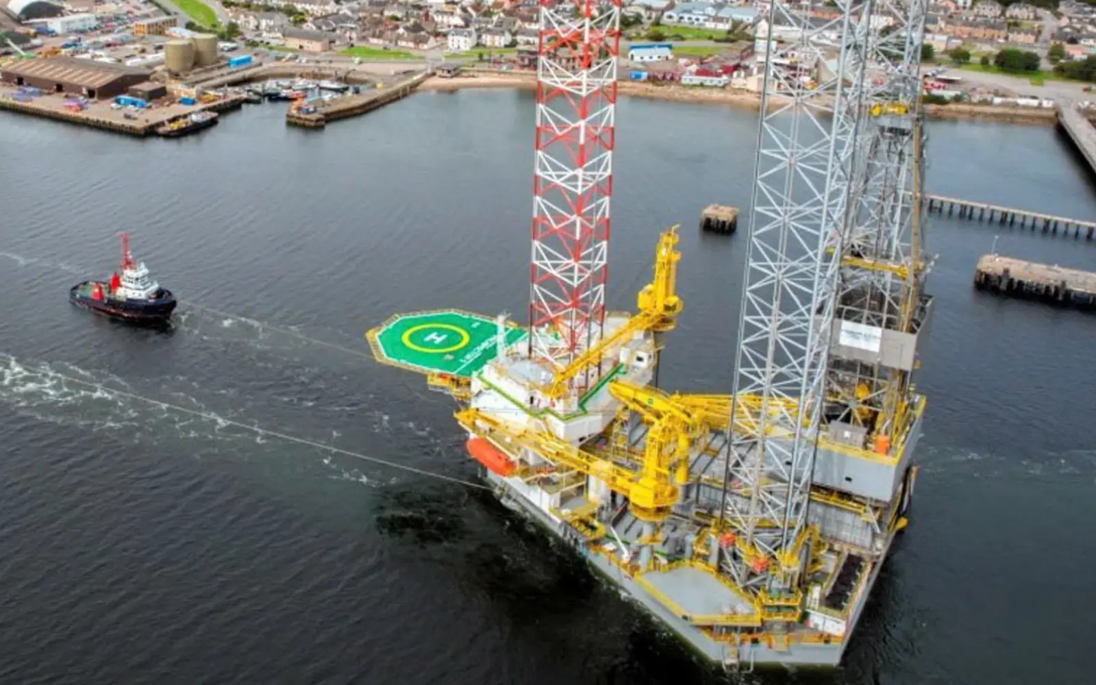 Five workers missing after oil rig sinks off Gabon coast