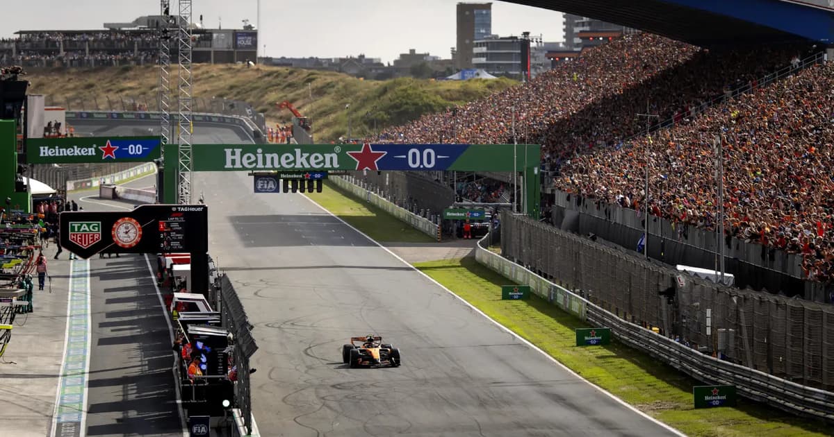 Norris Raih Kemenangan di GP Belanda Selepas Kemalangan Verstappen