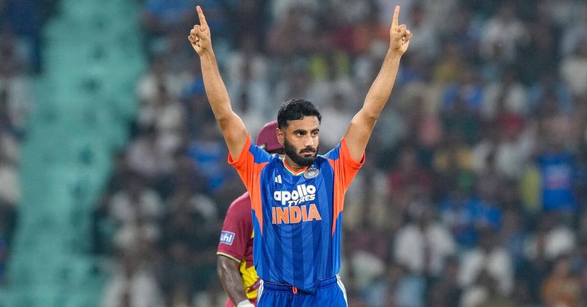 Dhir eyes batting chance after stellar T20I bowling debut against West Indies