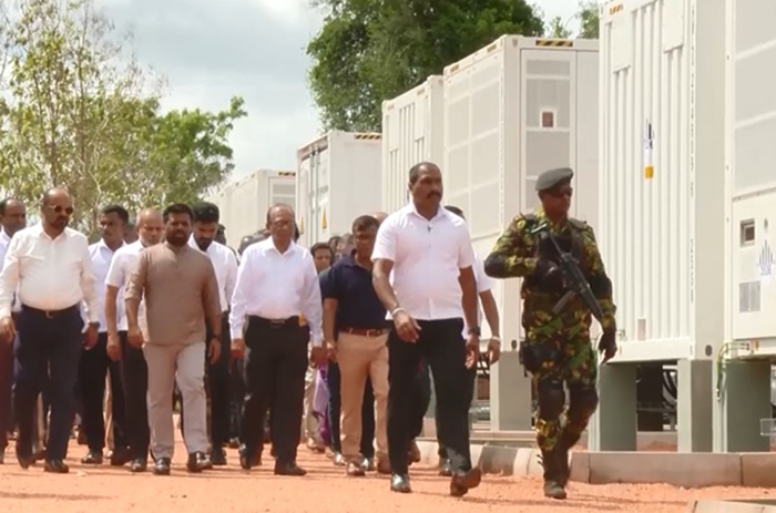 Sri Lanka commissions major battery storage facility in Anuradhapura