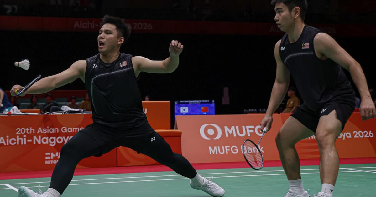 Malaysian badminton pair bows out at Asian Games