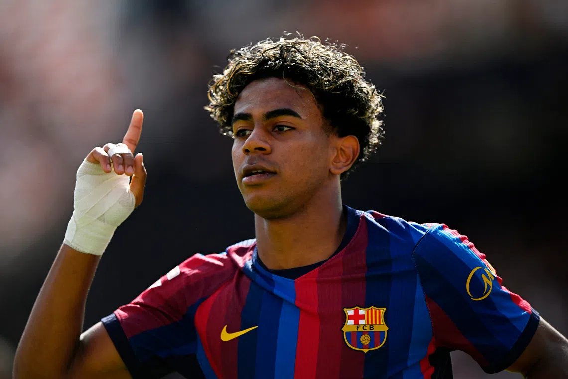 Yamal targets Champions League glory as Barcelona's young vice-captain