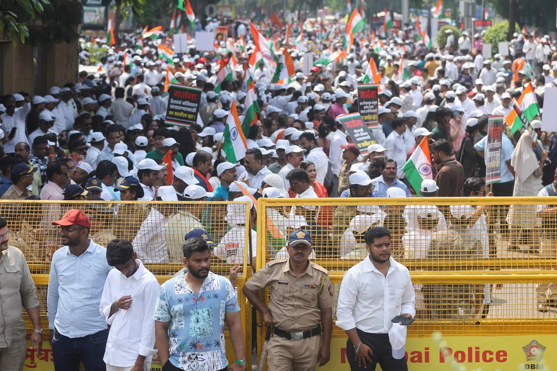 Indian opposition intensifies calls for election chief's ouster