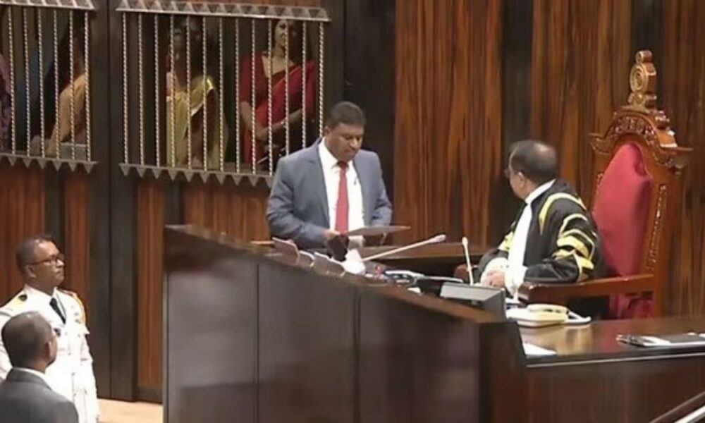 SLMC's Habeeb Rifan takes oath as National List MP